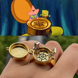 Fashion Ring For Teen Cute Anime Opening Ring For Woman Man Jewelry Close Forever Friend Birthday New Party Gift