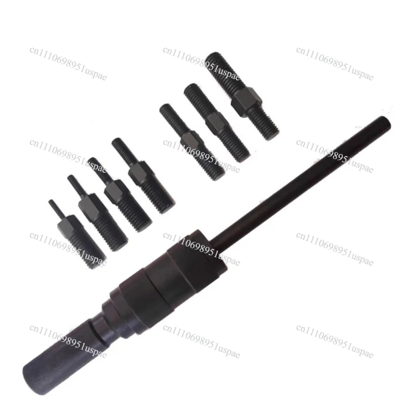 Manual Pin Puller Sliding Hammer Puller P400 Set Heavy Duty Cylinder Pin Alloy Puller M3-M12 One Meter Long Tool