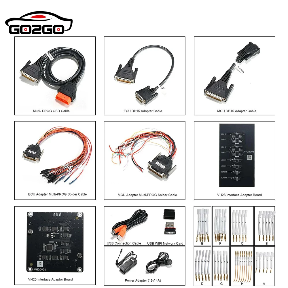 ECU Gearbox Programmer Xhorse  MultiProg Multi-Prog Support ECU & TCU Read/Write/Clone Update Version of VVDI Prog