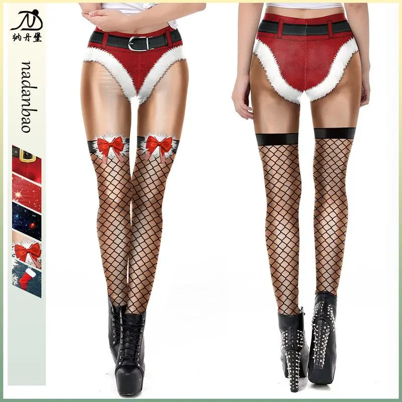 

loween Cisas Cosplay Yoga Pants Long Trousers Printed Pattern Butt Lifting Polyester Fiber 90% Other Material 0%