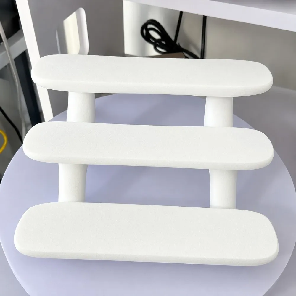 Three-Tier Storage Shelf Multipurpose Space Saving Display Rack Ladder Shaped elegant Countertop Organizer Desktop