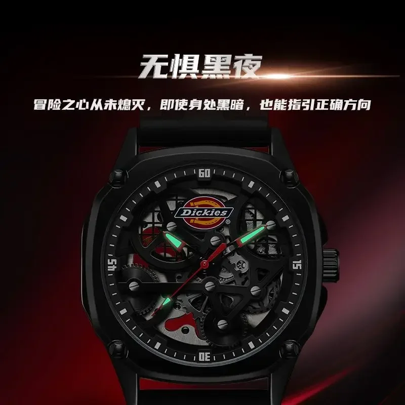 

Trendy Genuine Dickies Mechanical Men's Watch Automatic Student Luminous Watches CL469