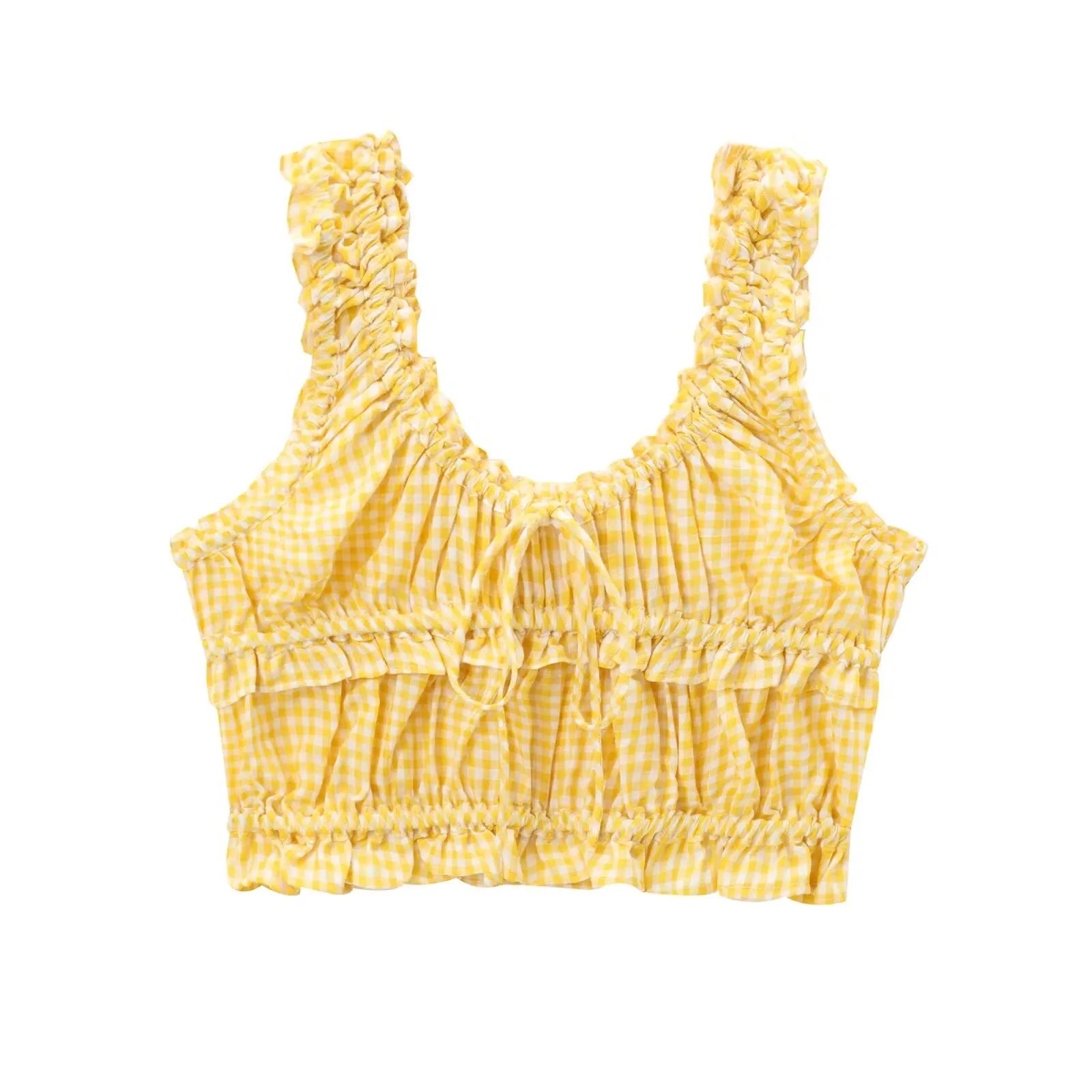 

Summer New Women's Faion Plaid ort Top Casual orts Set Polyester Material Comfortable Breathable Sli Outfit