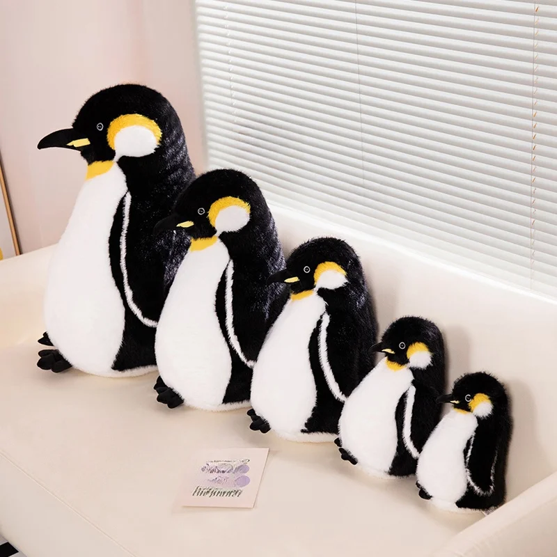 New Simulation Soft Penguin Plush Toys Stuffed Cartoon Animal Doll Fashion Toy Kawaii Room Decoration Children's Gift