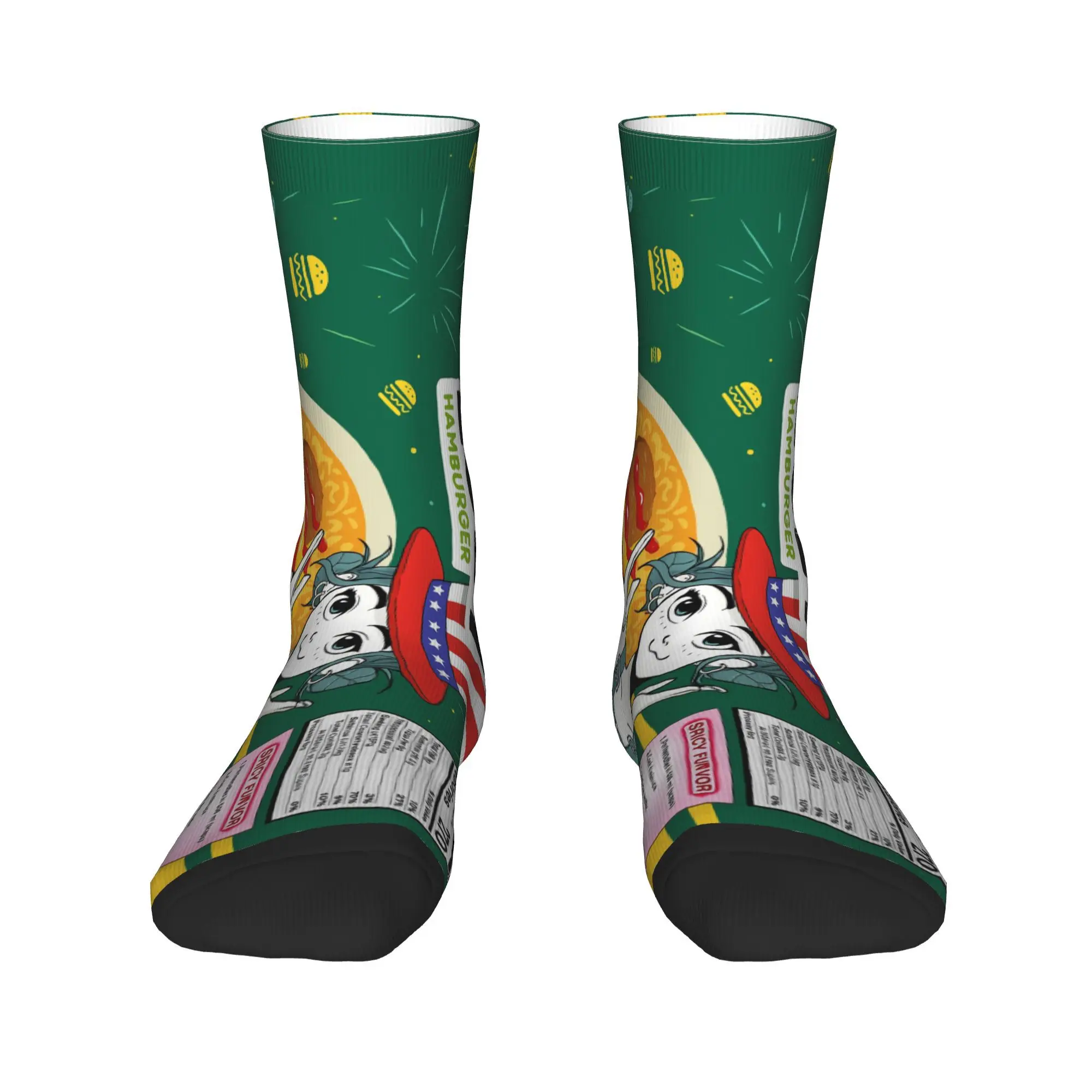 Calcetines kpop de cazadores de demonios ramen rumi Merch para hombres y mujeres calcetines suaves