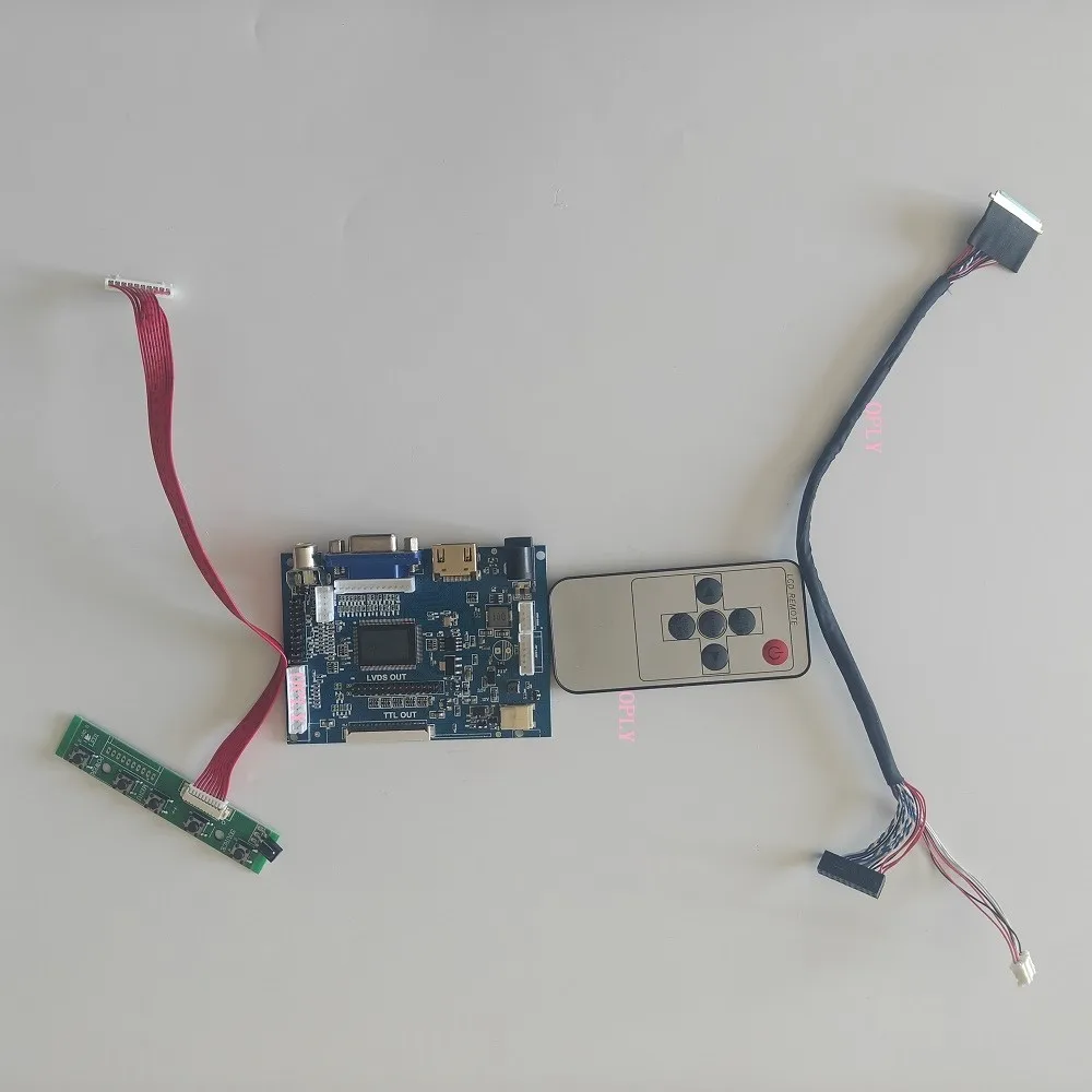 

Плата контроллера для HB140WX1-300 HB140WX1-200 HB140WX1 14 "1366 × 768, 40-контактный ЖК-дисплей, VGA AV, HDMI-совместимый комплект WLED