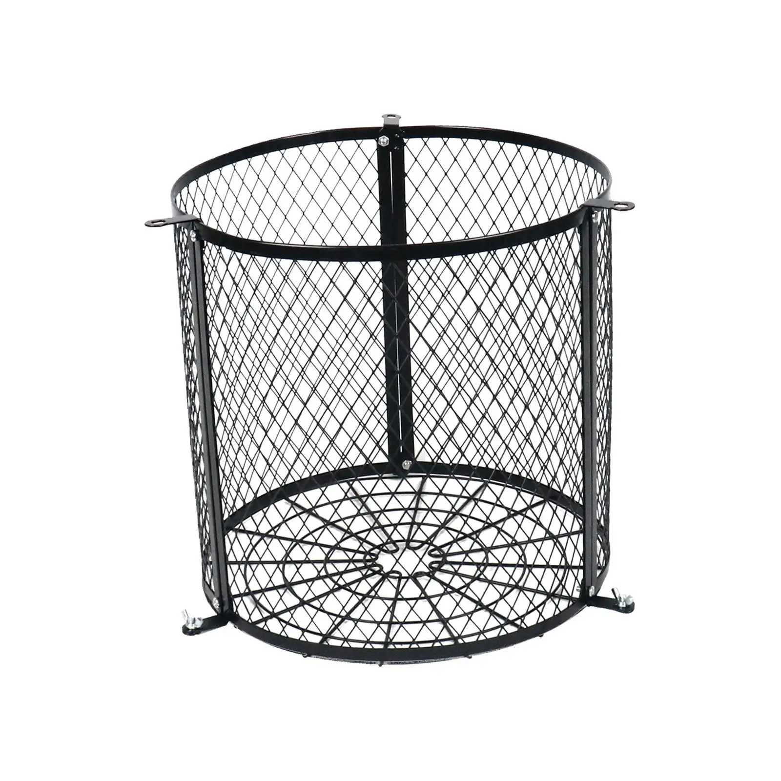 Deer Feeder Protective Varmint Cage Iron Weatherproof Guard for Game Feeder Forest Outdoor Squirrel Rodent Proof Animal Feeder