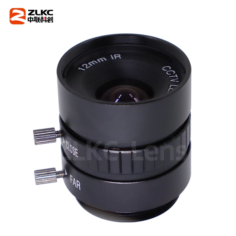12mm Lens cs-mount Camera 1/1.8'' CMOS Sensors 3MP Machine Vision f1.2 Manual Iris FA Mini Lens for Industrial Cameras