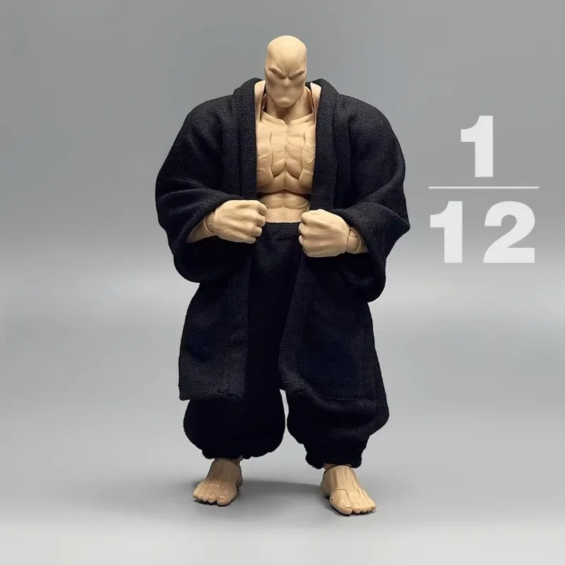 

CROWDHTOYS Масштабная модель 1/12: Мужской солдат с различными цветными куртками, короткими рукавами и зауженными брюками для 6-дюймовых фигурок Romankey Strong Body.
