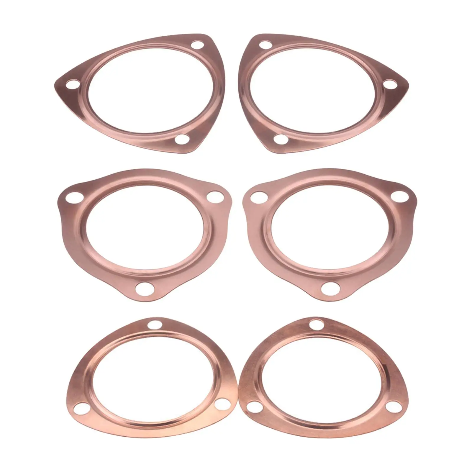 Copper Collector Gasket Reusable Exhaust Gaskets for Sbc Bbc 302 350 454