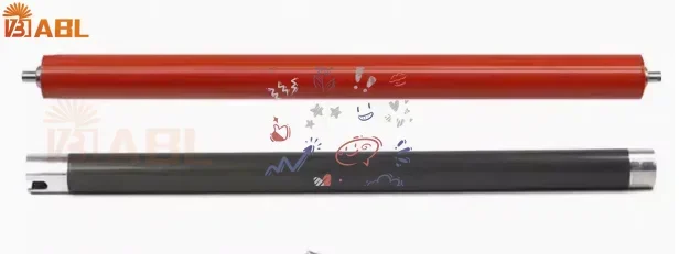 1Set. support for Konica Minolta bizhub 164 184 185 7718 Fuser Upper Heat Roller Lower Pressure Roller A0XX-5602-UPPER A0XX-5602