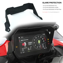 Cockpit Glare Guard For Ducati Multistrada V4S V4 Pikes Peak V4 Rally Instrument Screen Protector TFT Protection Accessories
