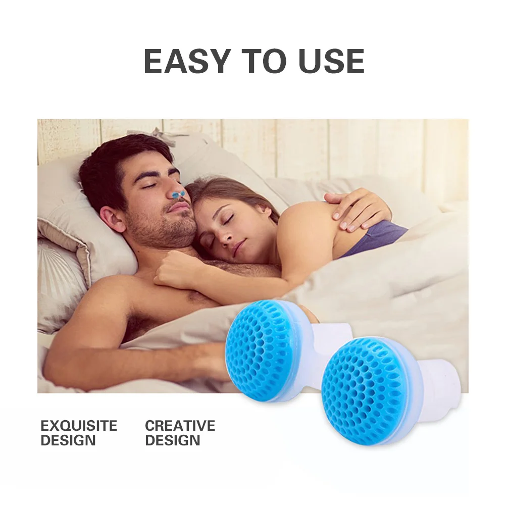 

2 Pcs Nasal Congestion Nose Buds Breath Apparatus Sleep Aid Portable Case Maximize Airflow Nasal Passage