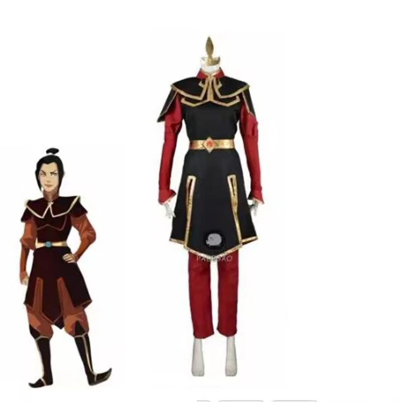 Anime Avatar Cosplay The Last Airbender Azula Cosplay Sets Cosplay Costume Halloween Cosplay Clothings with Suit