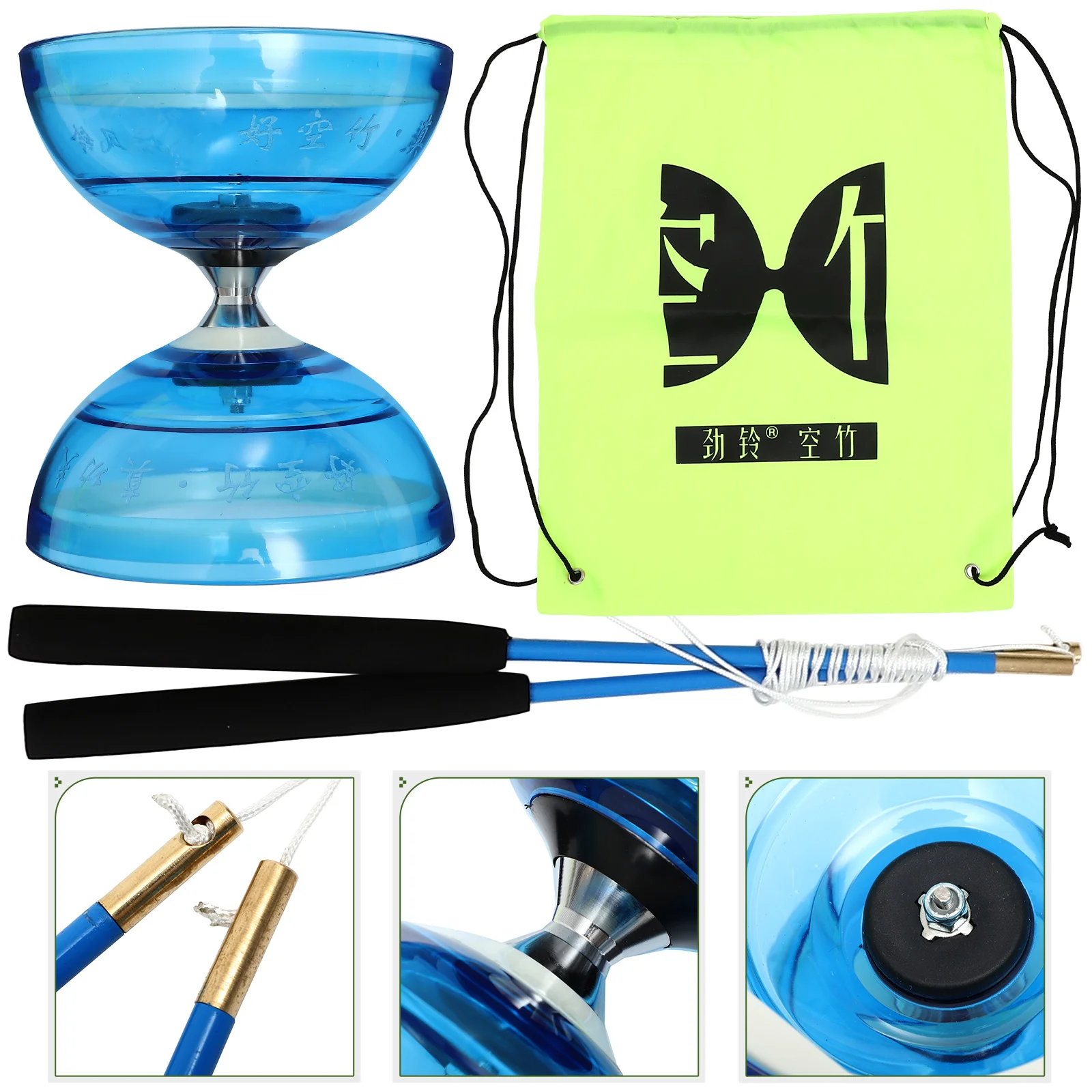 Diabolo Platter Professional Juggling Traditional Toy Kids Baby Snack Containers Acrobatics Show Prop Tool Fitness