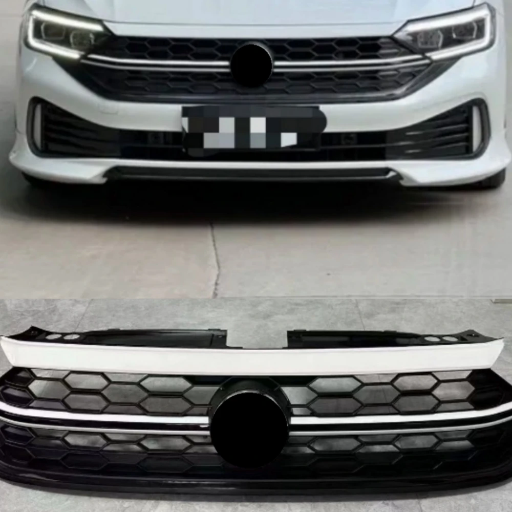 

Front bar honeycomb grille sports grill For VOLKSWAGEN Jetta 2023 2024