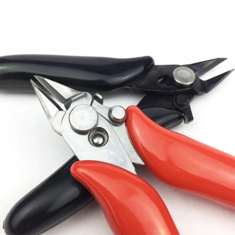 Electronic Diagonal pliers 3.5-inch Mini wire cutter model DIY hand tools Small soft cutter