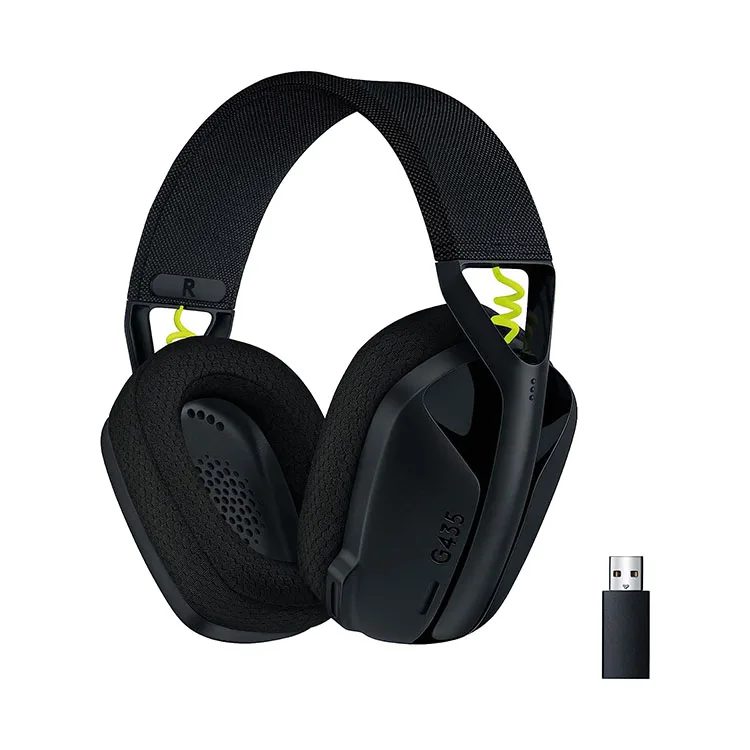 Guangzhou Over-Ear Headphone Original Logitechs G435 LIGHTSPEED Wireless Bluetooth Gaming Headset