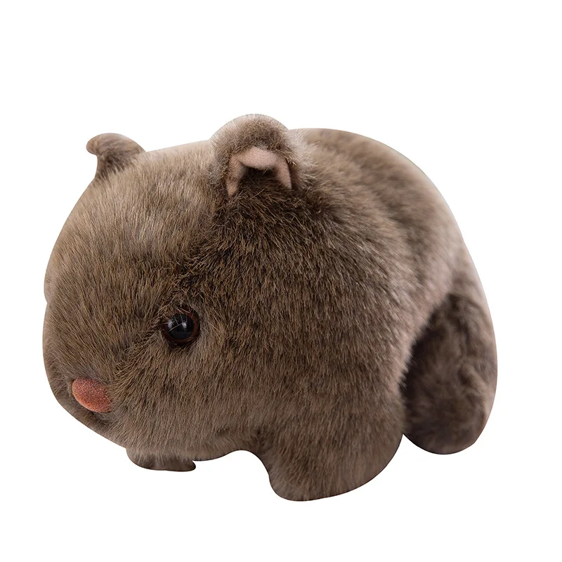 

18cm Kawaii Plush Hamster Simulation Stuffed Animals Plushies Cute Mouse Doll Capybara Children Boy Birthday Gift Ornaments