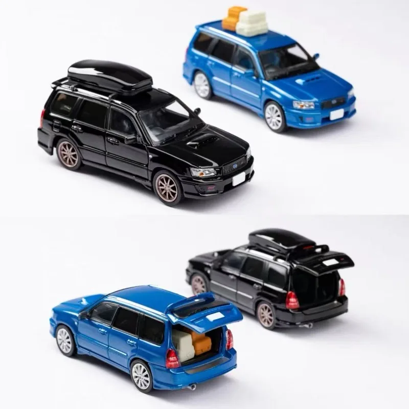 Diecast 1/64 Schaal Subaru Legering Model Auto Subaru Forester Speel Voertuigen SUV Station Wagon Collectible Speelgoed voor Jongens