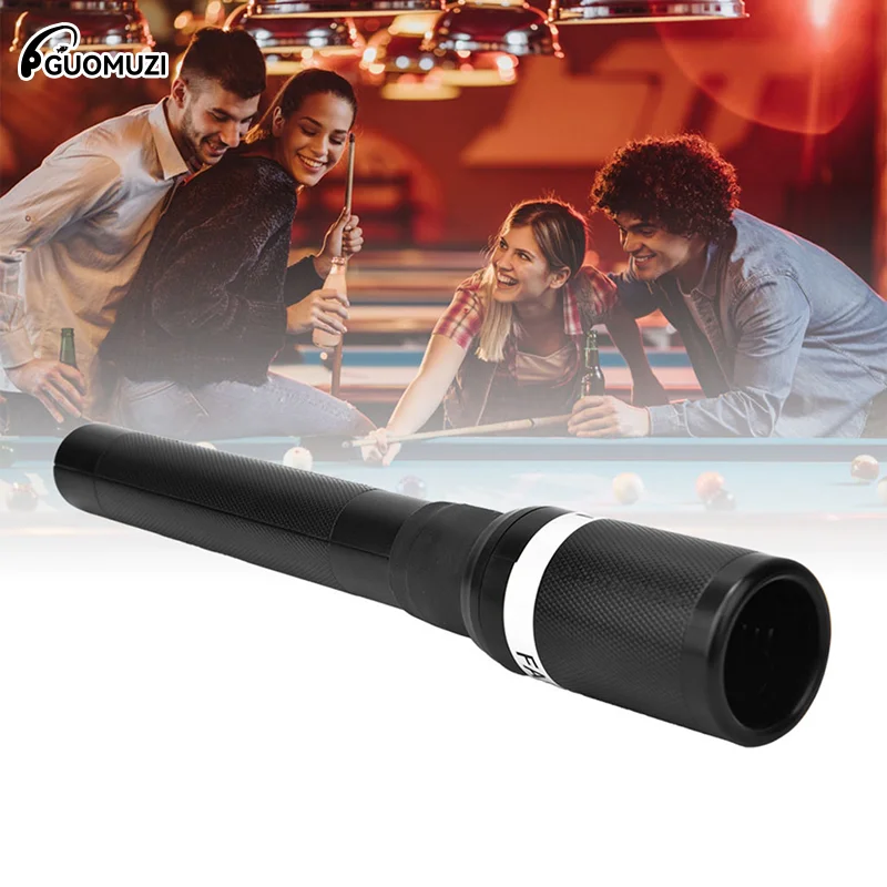 

9 Balls Cue Butt End Extender Comfortable Billiards Cue Extended Socket With Rubber Cover For Pool Billiards Accessory
