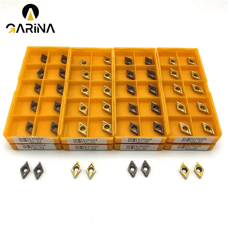 DCMT070204 DCMT070208 Carbide Inserts Internal Turning Tool High Quality CNC Turning Insert Cutting Lathe Tool