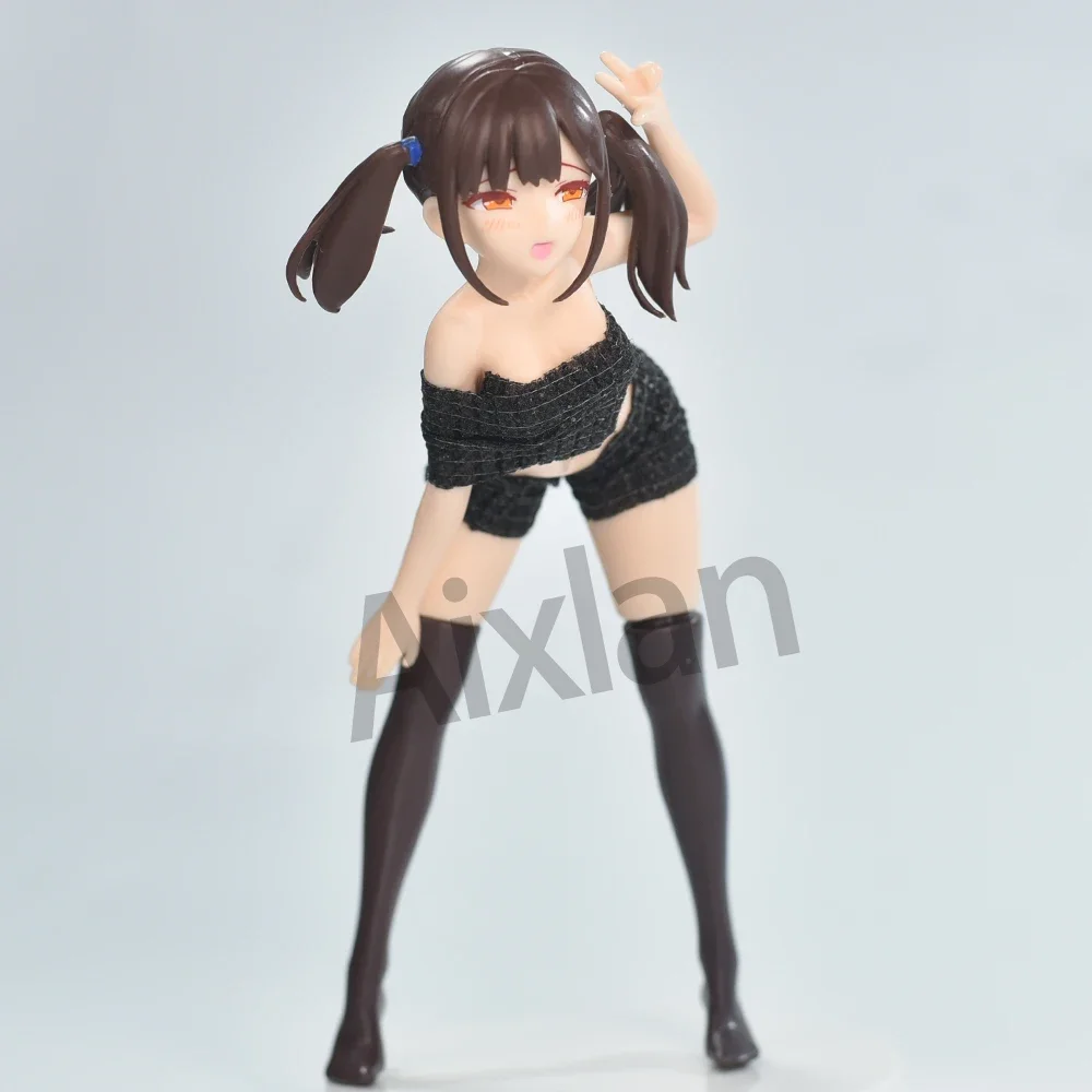 Aixlan Insight Figure Tachibana Rio Sexy Girl 19cm PVC Action Figure Flat Paint Adult Anime Figures 18+ Collectible Figurine