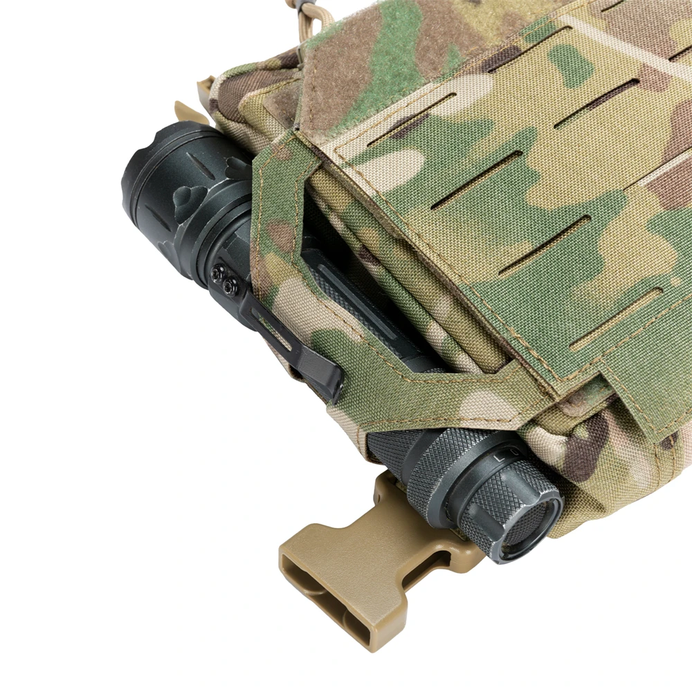 Tatcical Chest Rig Pouch Herren Funktionsweste Tasche Survival Army CAMO Molle System Kit Bag Rucksack Lokomotive Rucksack – Detail 14