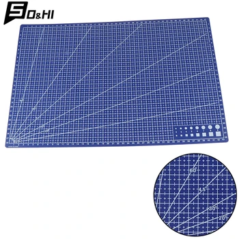 작업대용 PVC 커팅 매트, 단면 패치워크 컷 패드, 수동 바느질, DIY 나이프 조각, 가죽 커팅 보드, A3
