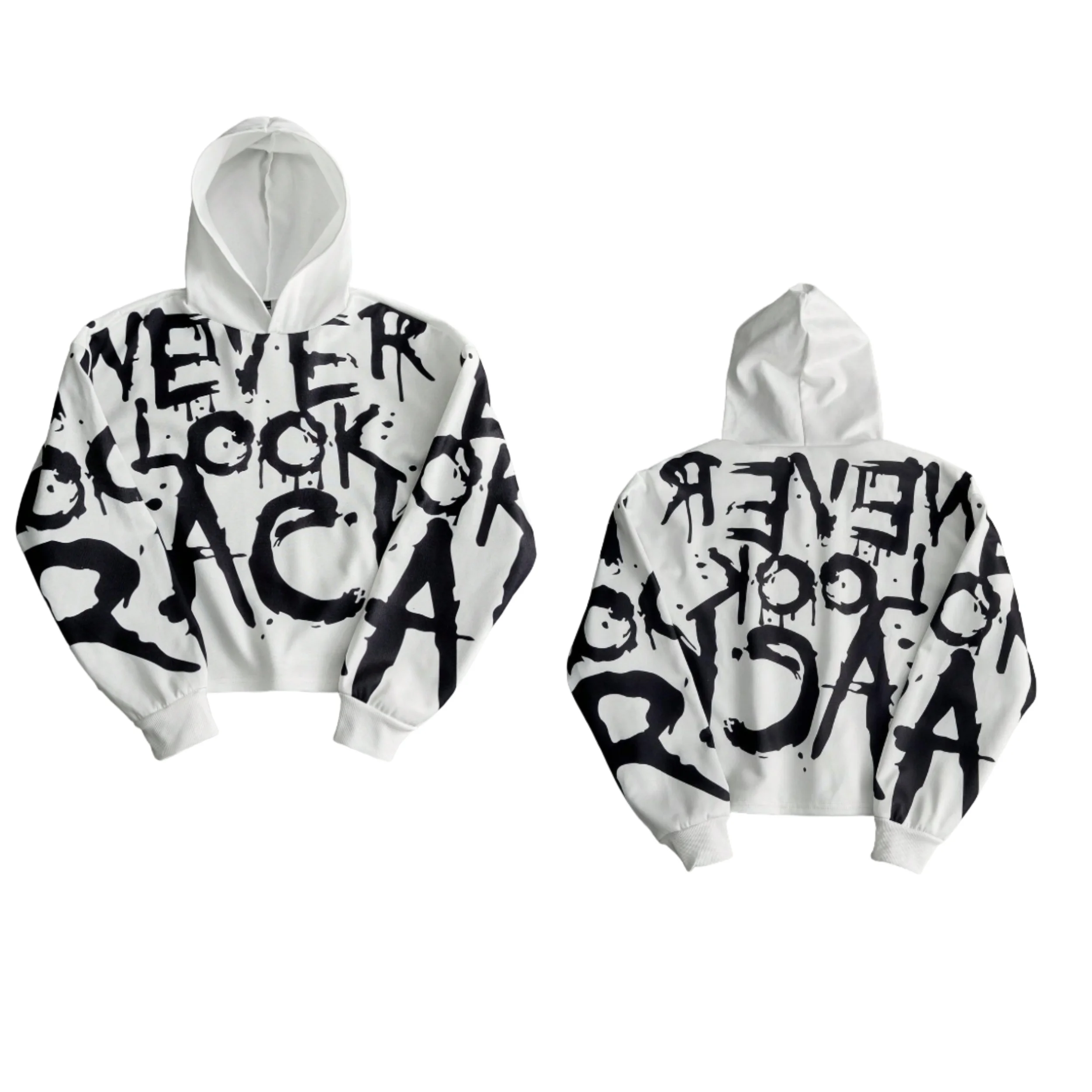 

Popular Autumn/Winter Hoodies American Y2K English Alphabet Trendy Men's Casual Street Large Women's Hoodies Suitable for Adults