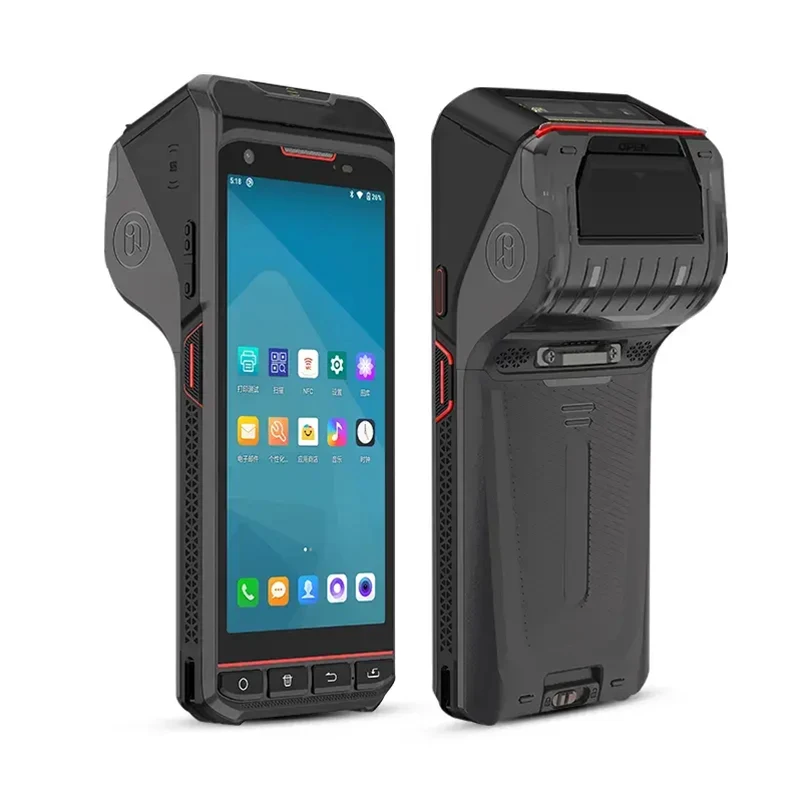 

PDA 5.5inch Touch Screen Portable Android PDA Built-in 58mm Thermal Printer NFC/RFID/1D/2D Reader Pos Terminal Device