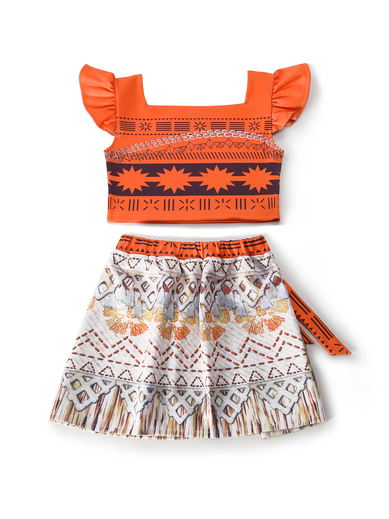 Костюм для девочек Моана 2: Пр – обзор и цена Baby Q Clothing