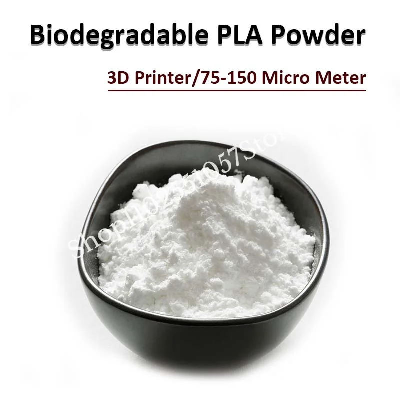 Polvo de PLA Biodegradable, partículas de plástico de grado alimenticio, ácido poliláctico, resina, polilactida, impresión 3D, 1kg