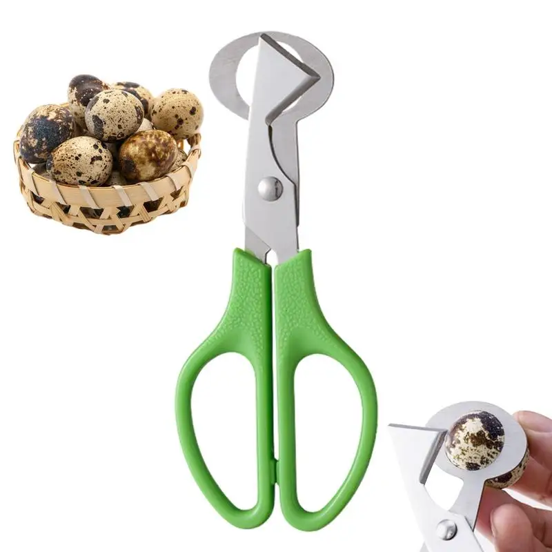 Pigeon Quail Open Crack Small Egg Shell Scissor Cut Bird Eggshell Separator Cigar Cutter Opener Tool Clipper Kitchen Tools