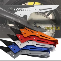 Motorcycle CLX700 2020 2021 2022 Chain Cover Rear Chain Belt Guard Modified For CFMOTO CF MOTO 700 CLX 700CLX 700CL-X 700CLX 700