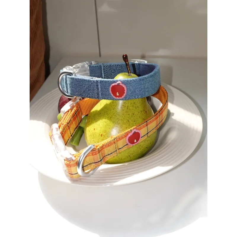 

Traction rope Small and medium-sized dog walking collar Explosion-proof dog rope Chest and back
