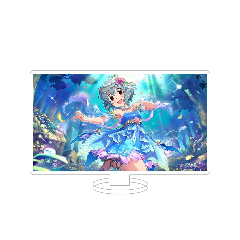 Gakuen Idolmaster Narumiya yume Natsuki kai Ohara Michiru Ritsuko akizuki Ryu kimura Official Acrylic Stand Desktop Decor Gifts