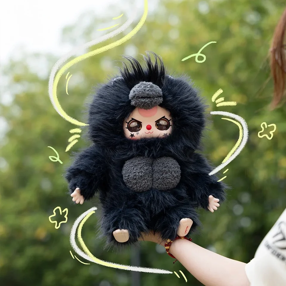 Babythreeアリスシークレット400％黒 Baby Three 400% V3 Vinyl Plush Blind Box 400% Mystery Box Stuffed