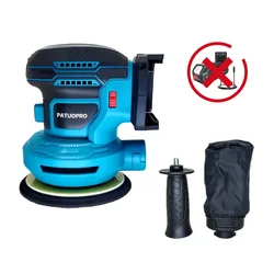Ponceuse orbitale aléatoire sans fil, polisseuse professionnelle au Lithium-Ion pour batterie Makita 18V Contrôle de vitesse sans balais Pas de batterie