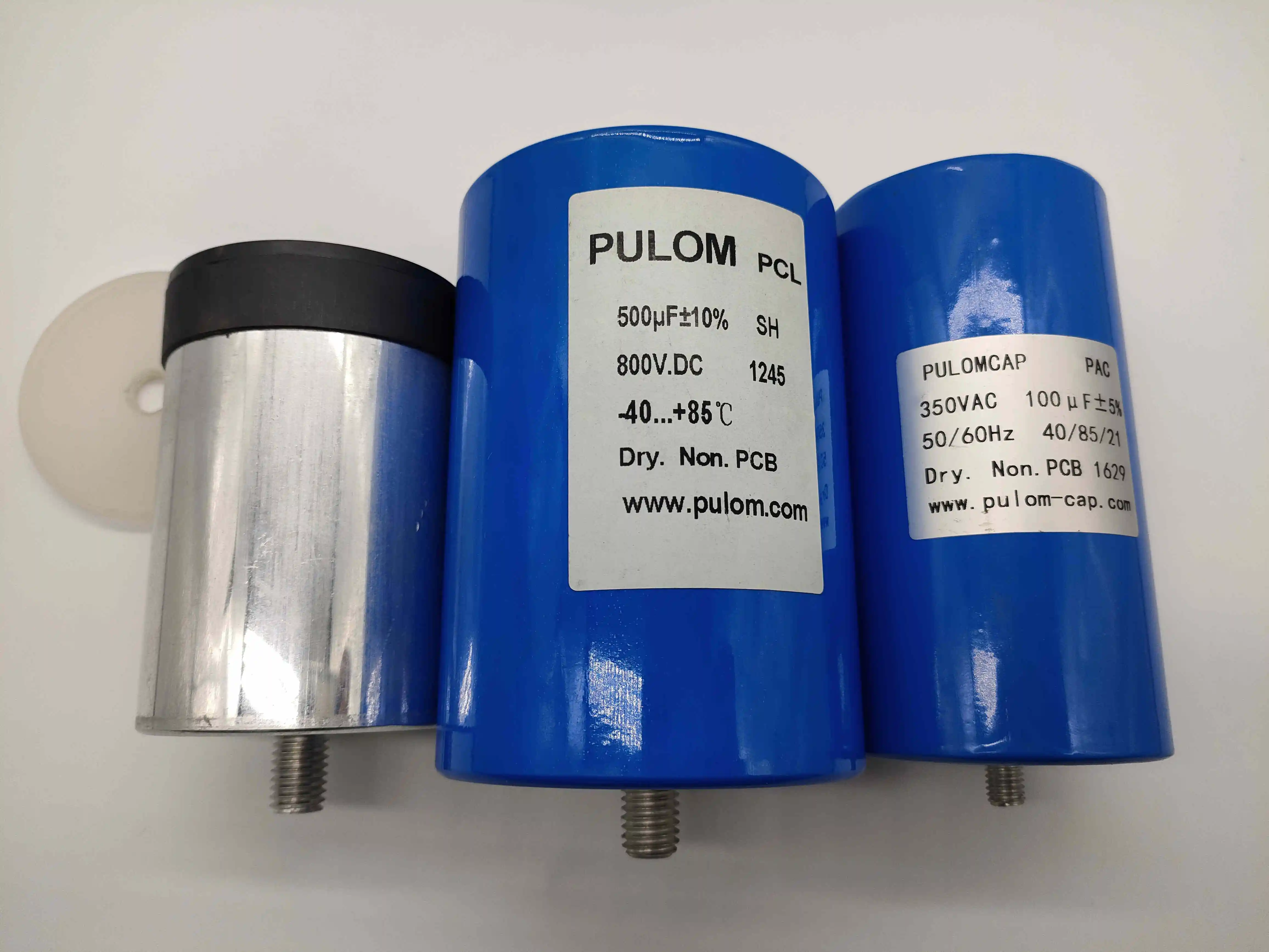 DC Polyester Film Capacitor Flame Retardant Resin Dipped  for Blocking pass coupling 2500Vdc 150uf