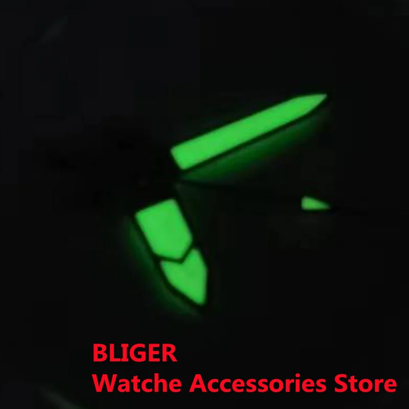 BLIGER New NH35a Hands Japan Super C3 Green Luminous Watch Pointer Fit  NH35 NH36 Movements Watchparts For Watch Modified image 2
