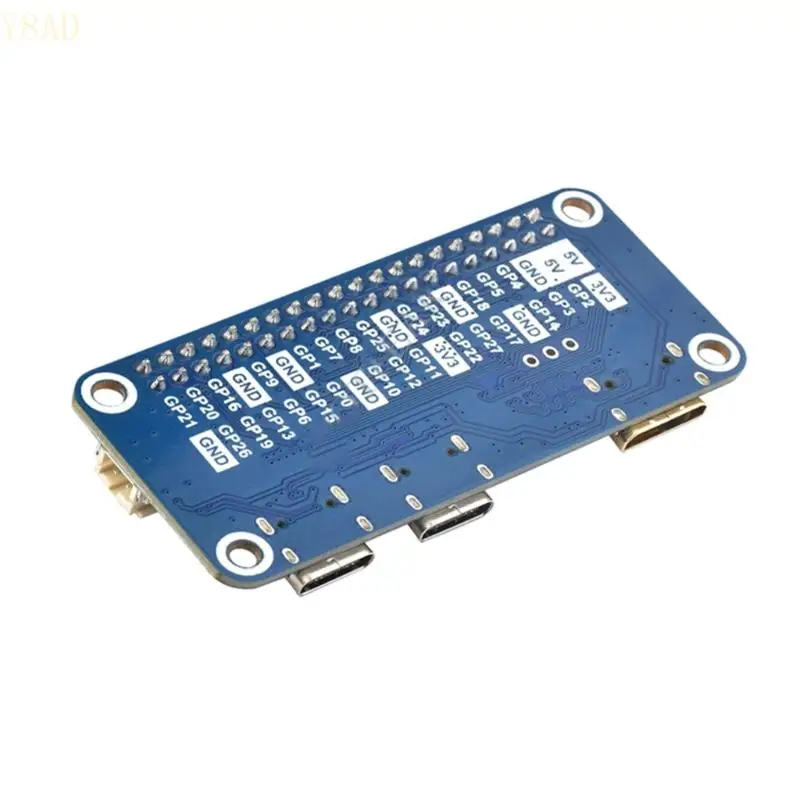 Y8AD Development Board For RPi Rp2040-pizero Microcontrol Board Low Power Microcomputers High Performances 264KBSRAM