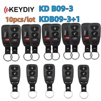 10pcs KEYDIY remote control B Series B09-3 3+1 universal KD Car key for KD-X2 KD900 KD900+ Mini KD URG200 tool