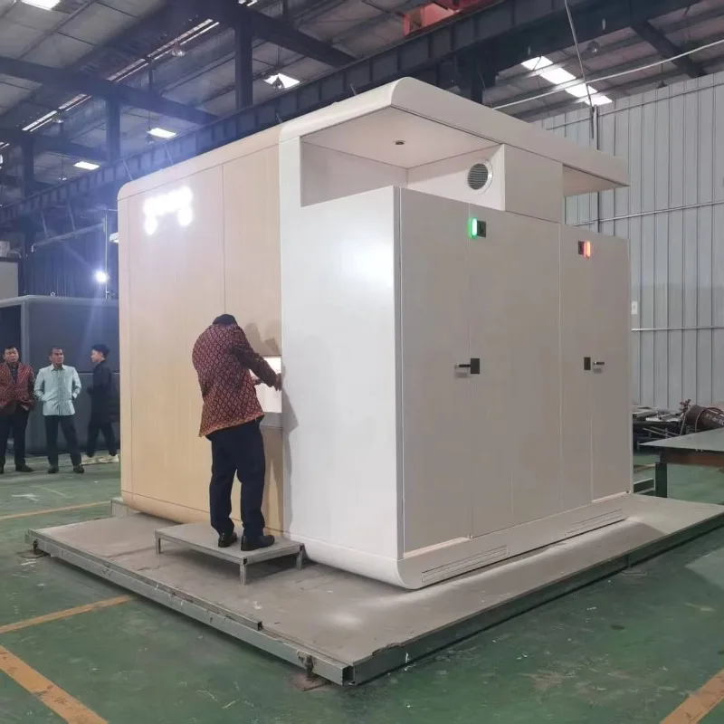 Toilette mobile intelligente da esterno ad alta capacità - Utilizzo per 6 persone, facile da trasportare