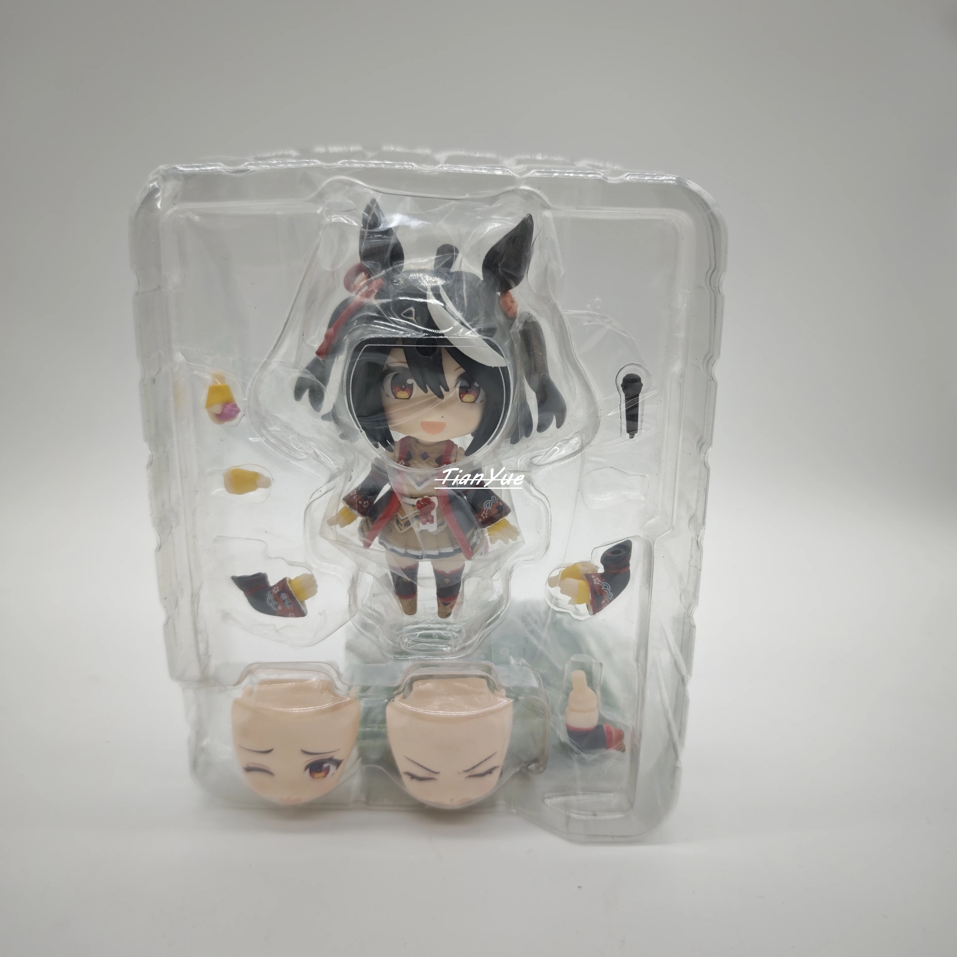 Anime bonito derby satono diamante 2469 kitasan preto 2468 figura de ação articulada modelo brinquedo 10cm