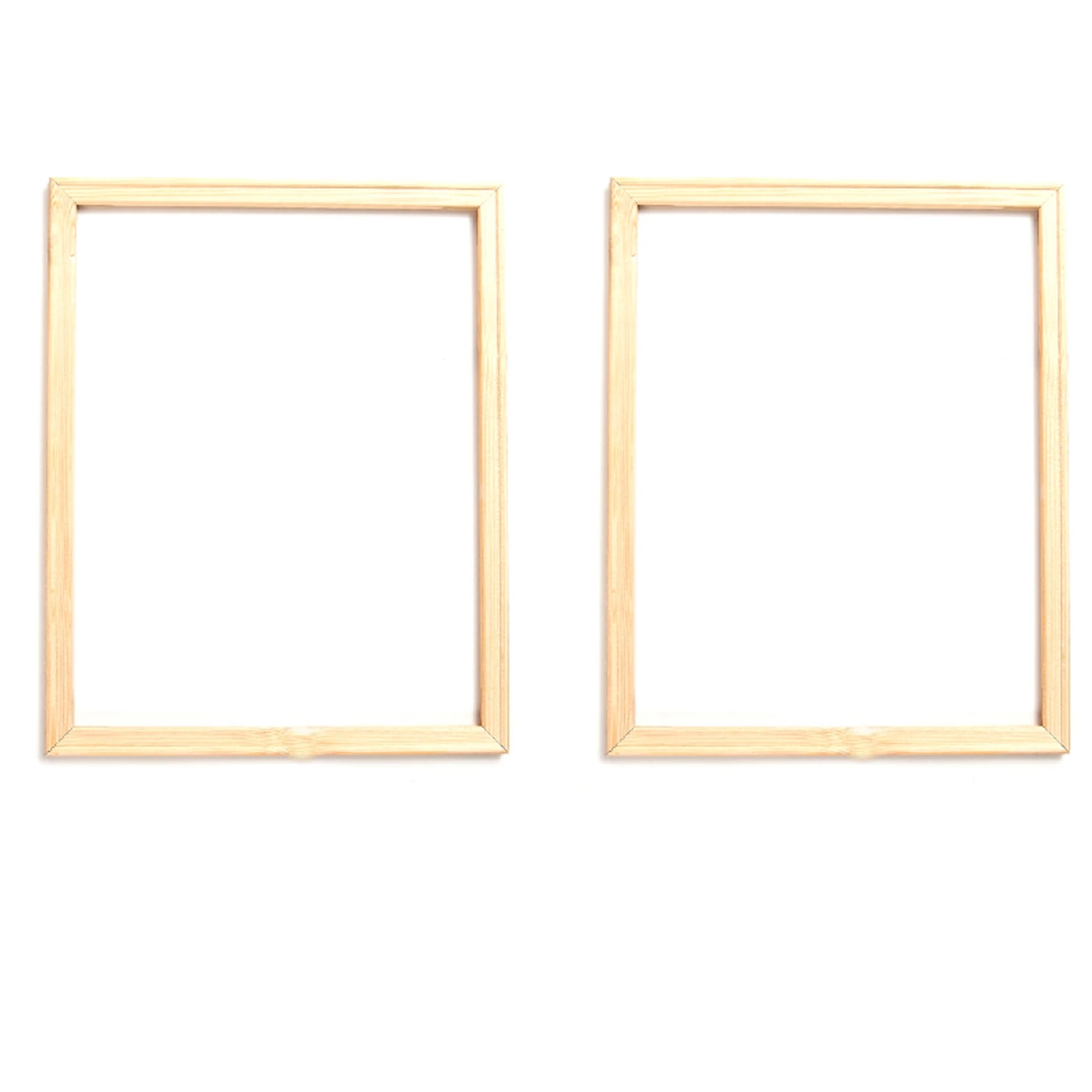 2X 40X50 cm Wooden Frame DIY Picture Frames Art Suitable for Home Decor Painting Digital Diamond Drawing Paintings