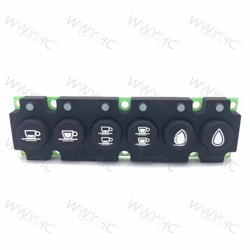 Espresso Coffee Machine Control Button Panel & Push Buttons, Replacement Spare Parts Compatible with Coffee Maker