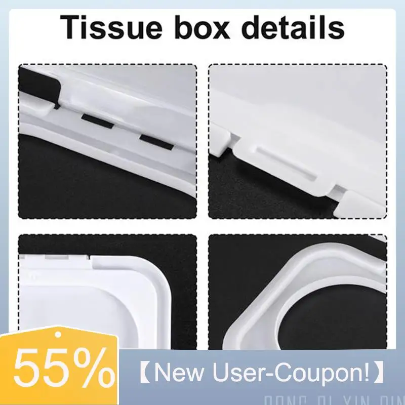 

【 Быстрая доставка】50 шт., многоразовая крышка для детских салфеток, крышка для детских влажных салфеток, коробка для салфеток, крышка для влажной бумаги