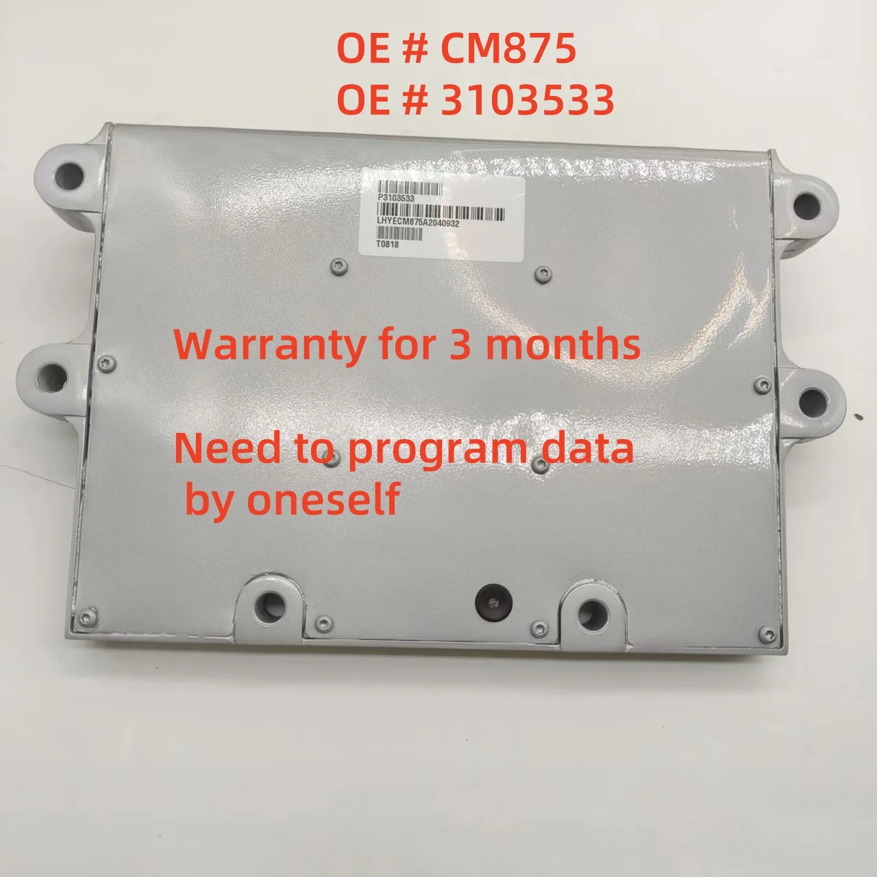 

High quality CM875 3103533 Engine Control Module Unit ECM ECU for Cummins ISM