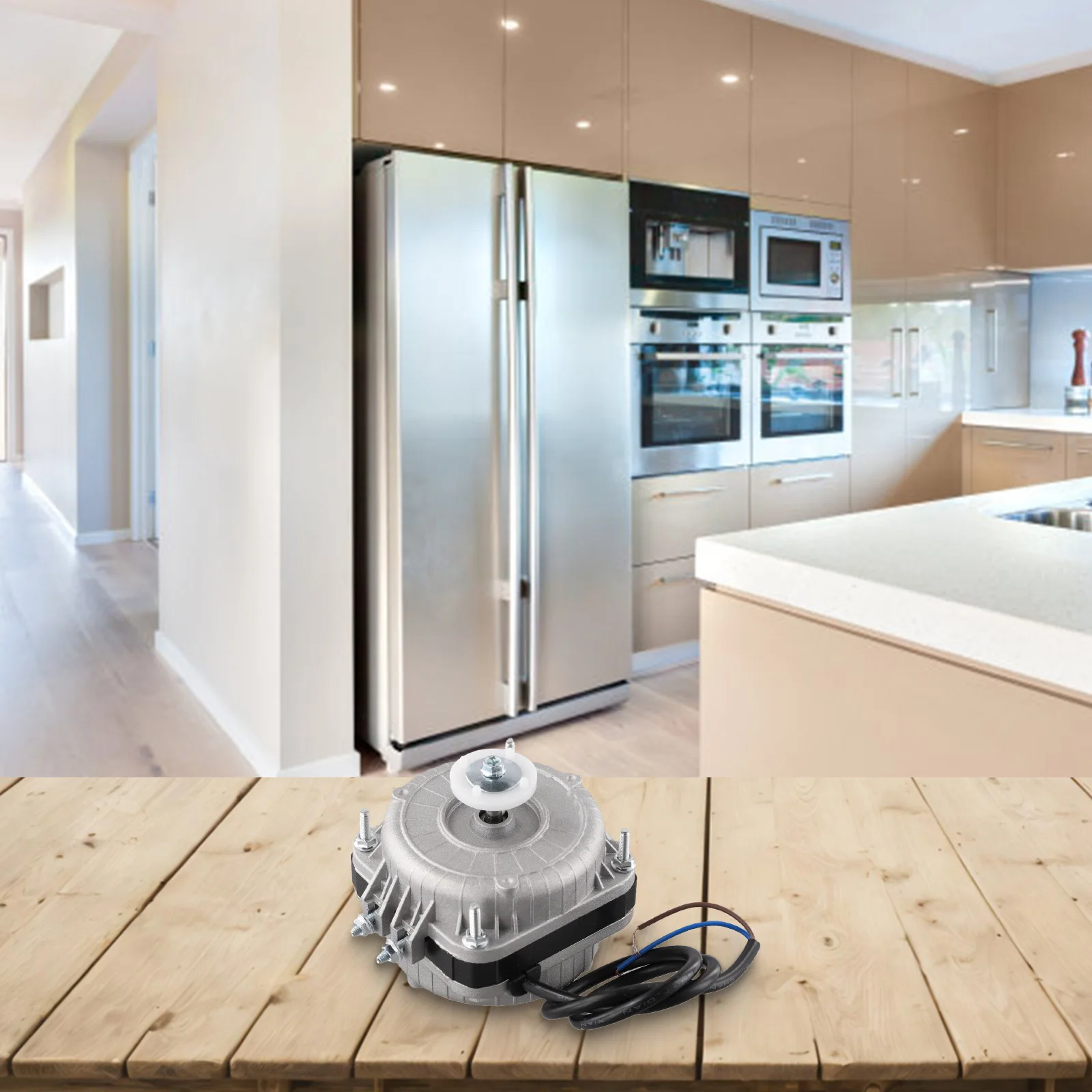 30W 4w Kühlung Kondensator Lüfter Motor Gefrierschrank Kühlschrank Lüfter Motor Kühlung Kälte Lüfter Teile 220v 50HZ